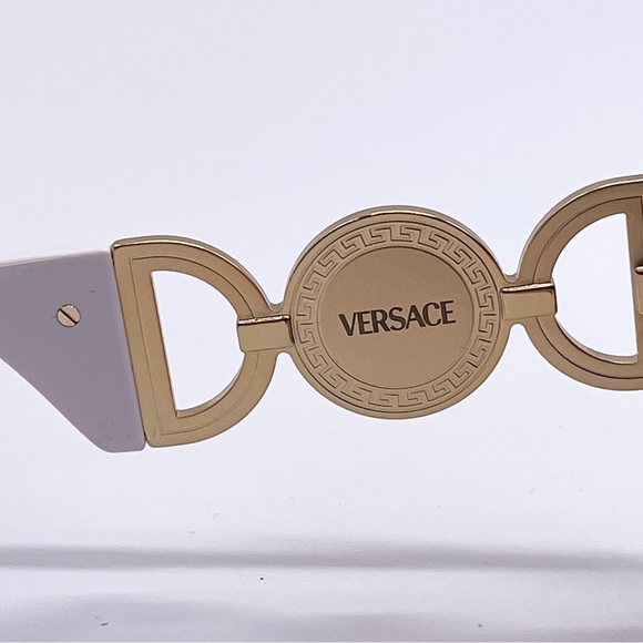 NEW VE2258 1002/7J UNISEX VERSACE SHIELD SUNGLASSES MOD 2258 10027J EYEWEAR - Picture 10 of 14